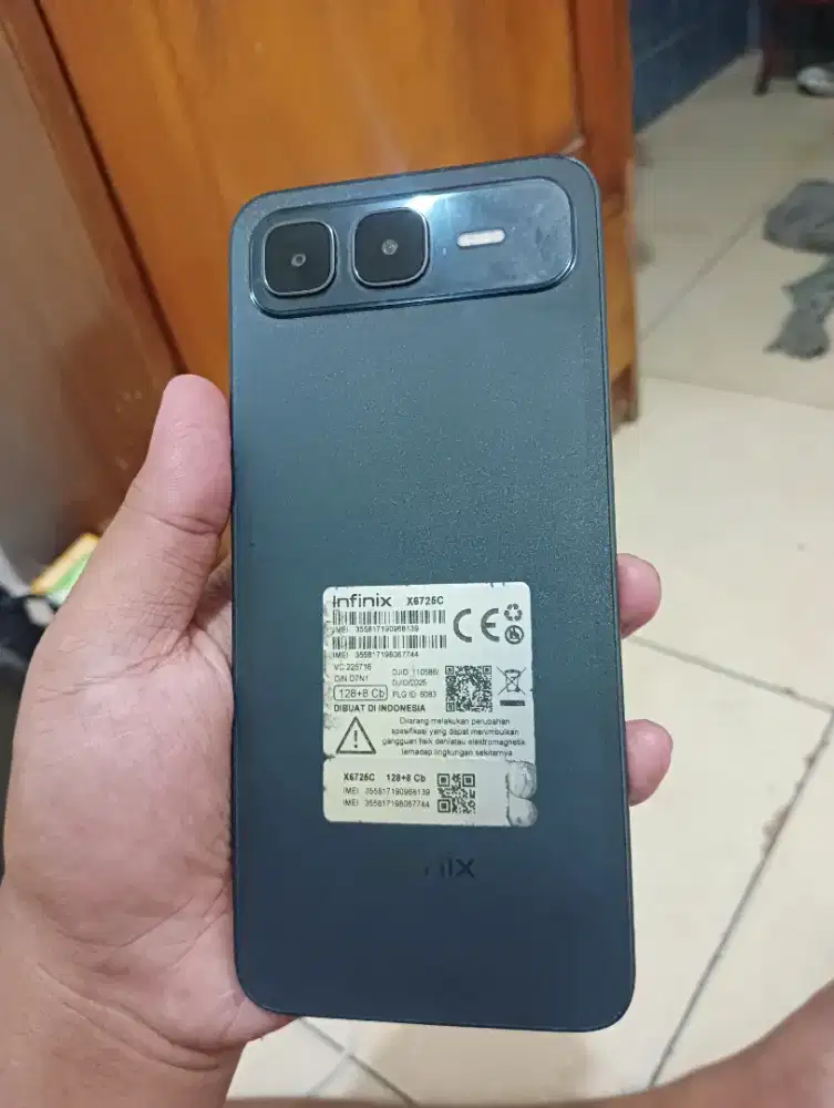 Infinix smart10 plus nfc ram8+8/128 resmi