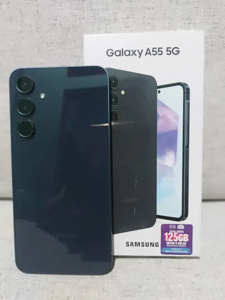 Jual hp Samsung a55 5g fulset