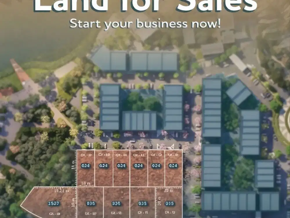 Kavling Komersial di Boulevard Utama Genova Asya Jgc Jakarta 935M 27X35m
