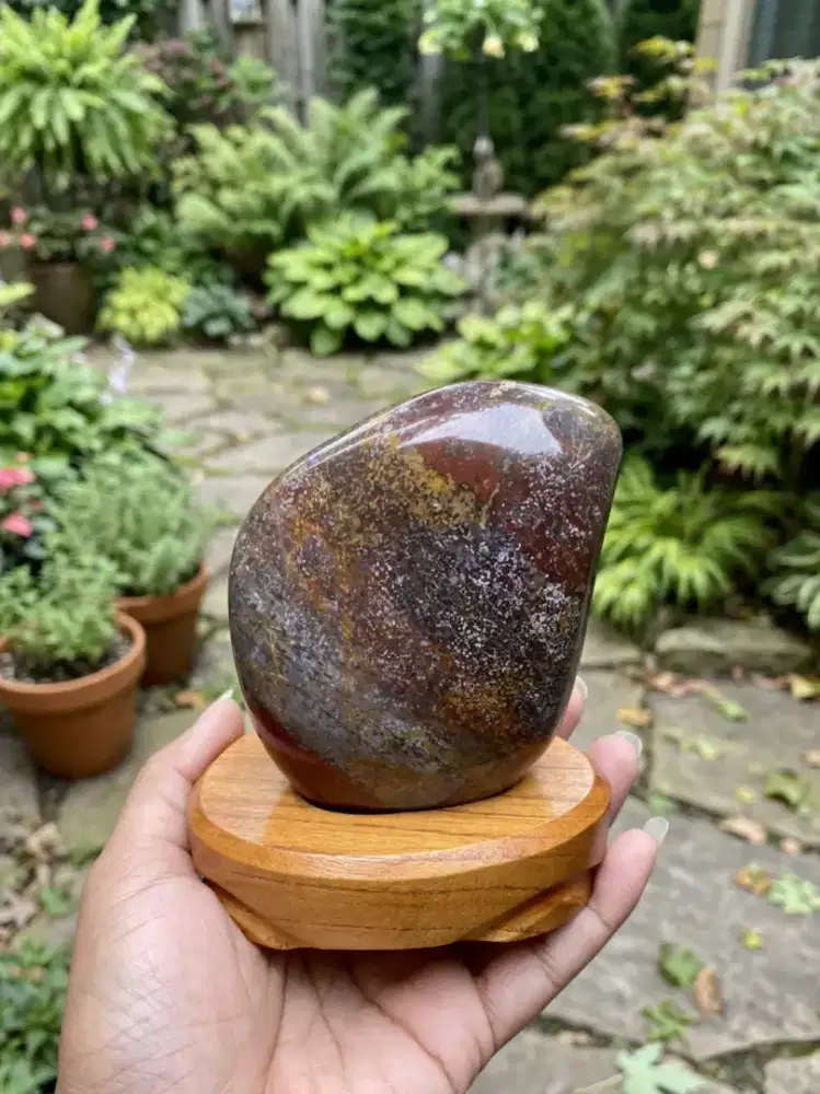 Pajangam Poles Jasper Motif Blink² Cakep