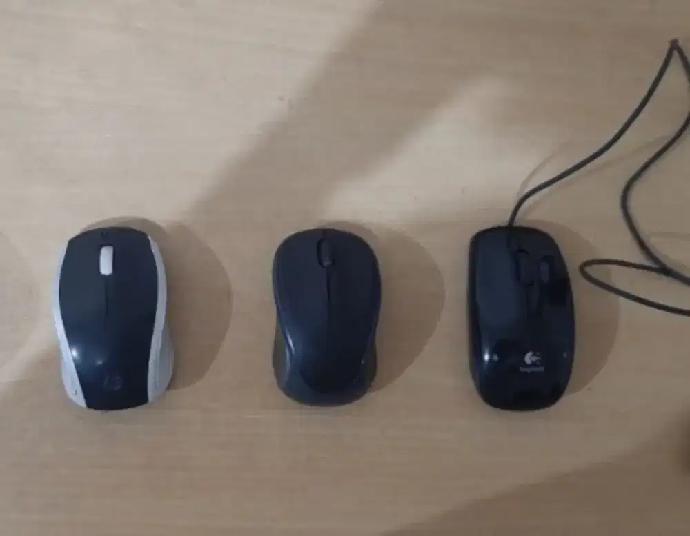 Mouse Logitech, Hp, Logitech dg kabel