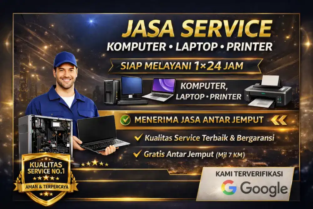 JASA SERVICE NO.1 – KOMPUTER, LAPTOP & PRINTER