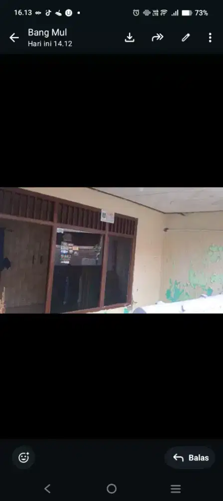 Dikontrakan beserta isi