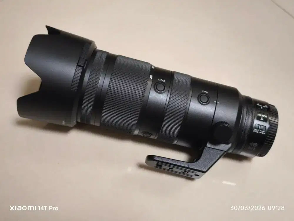 Lensa Nikon Z 70-200mm F2.8 S VR Mulus Mantap