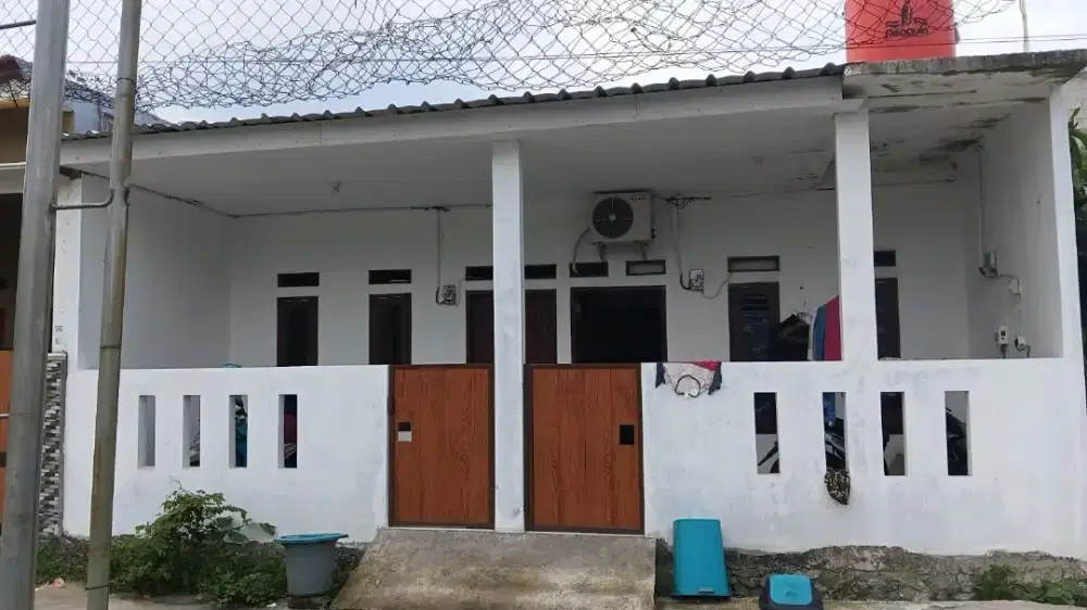 Jual BU kontrakan NEGO luas 80m² depan mushola dan lapangan