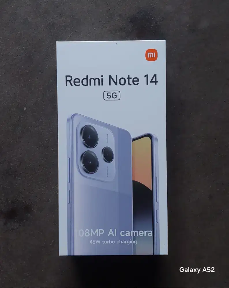 REDMI NOTE 14 5G 8/256 NEW GARANSI RESMI