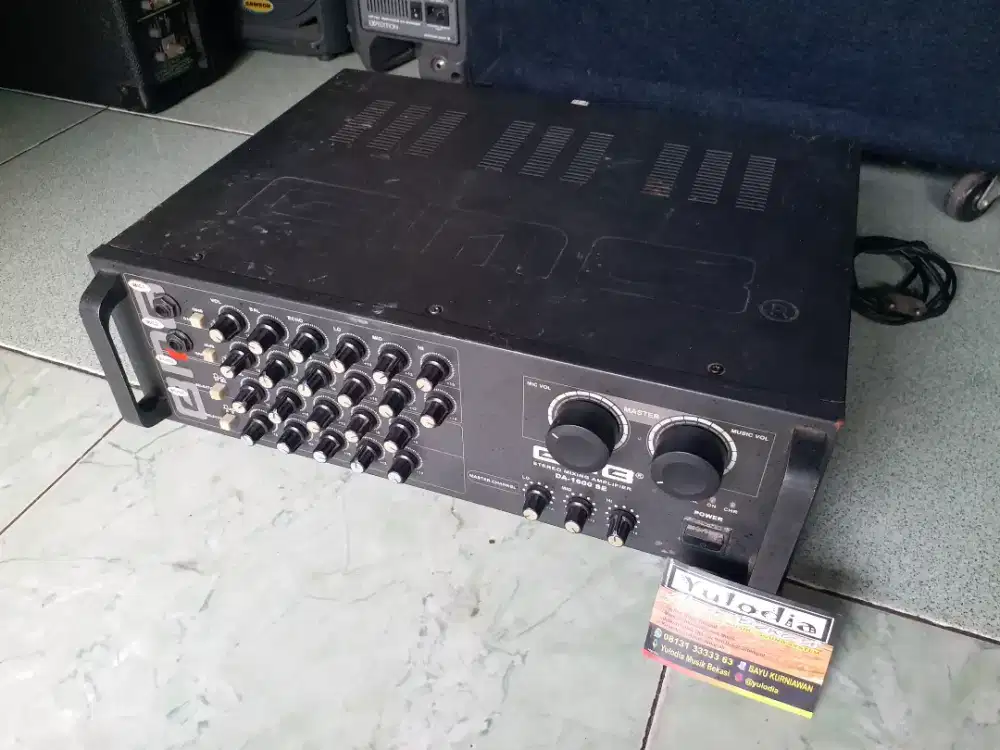 YULODIA BEKASI-power ampli karaoke bmb da1600 se orian