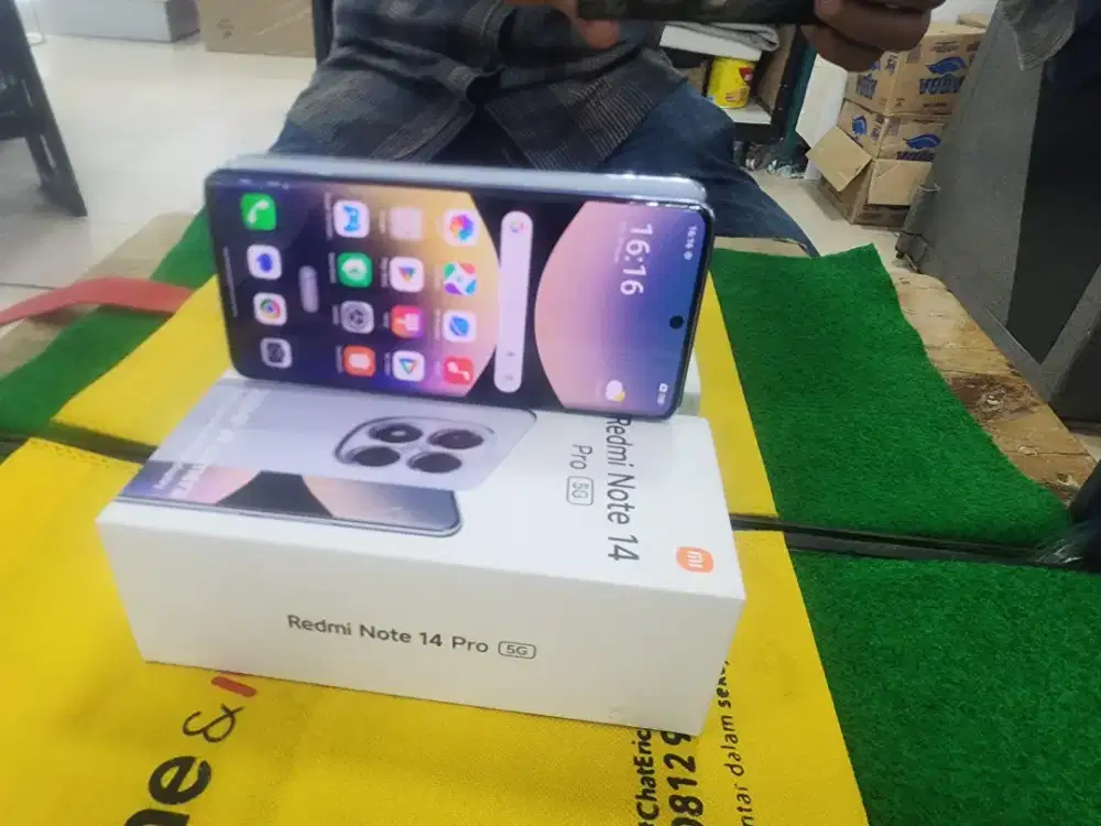 Redmi Note14 Pro 5G 12/512 Gb mulus gransi activ lengkap