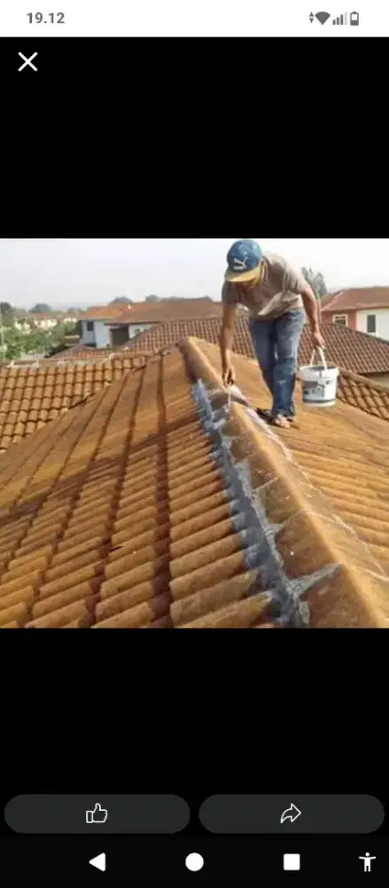 PERBAIKAN ATAP BOCOR TALANG AIR DAK REMBES