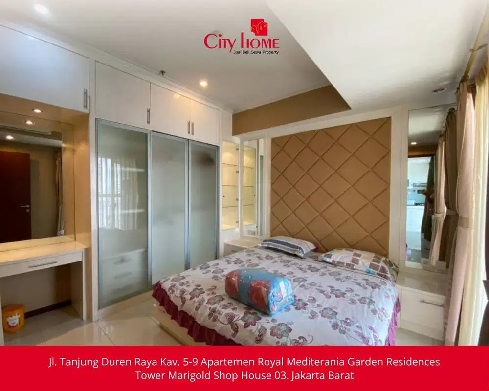 Jual Apartemen Furnished di Royal Mediterania Garden Residences