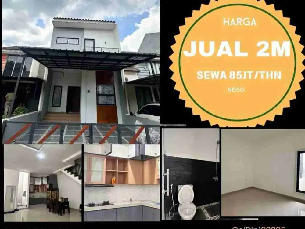 Dijual dan disewakan rumah di cibubur residence