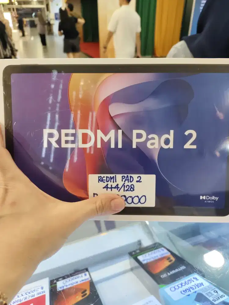 TAB XIAOMI REDMI PAD2 ram 4+4/128GB BARU, SEGEL,ORIGINAL GARANSI 15bln