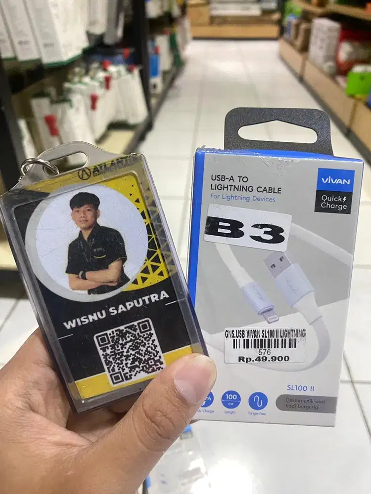 USB VIVAN SL100 II LIGHTNING|ATLANTIS DAHSYAT