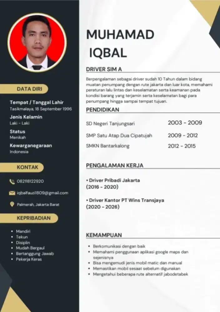 Saya Sedang Mencari Pekerjaan