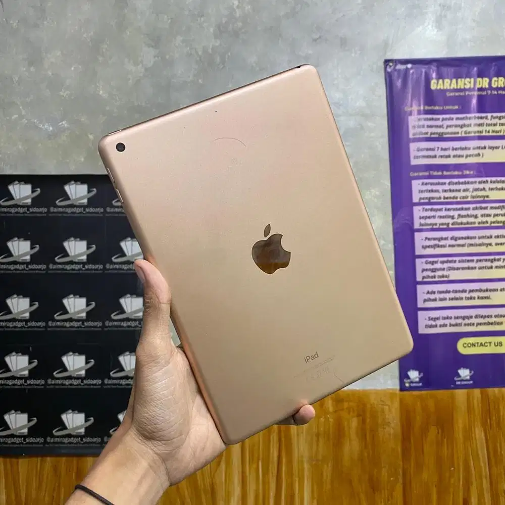 iPad Gen 6 32Gb Wifi Only Second Original Bergaransi