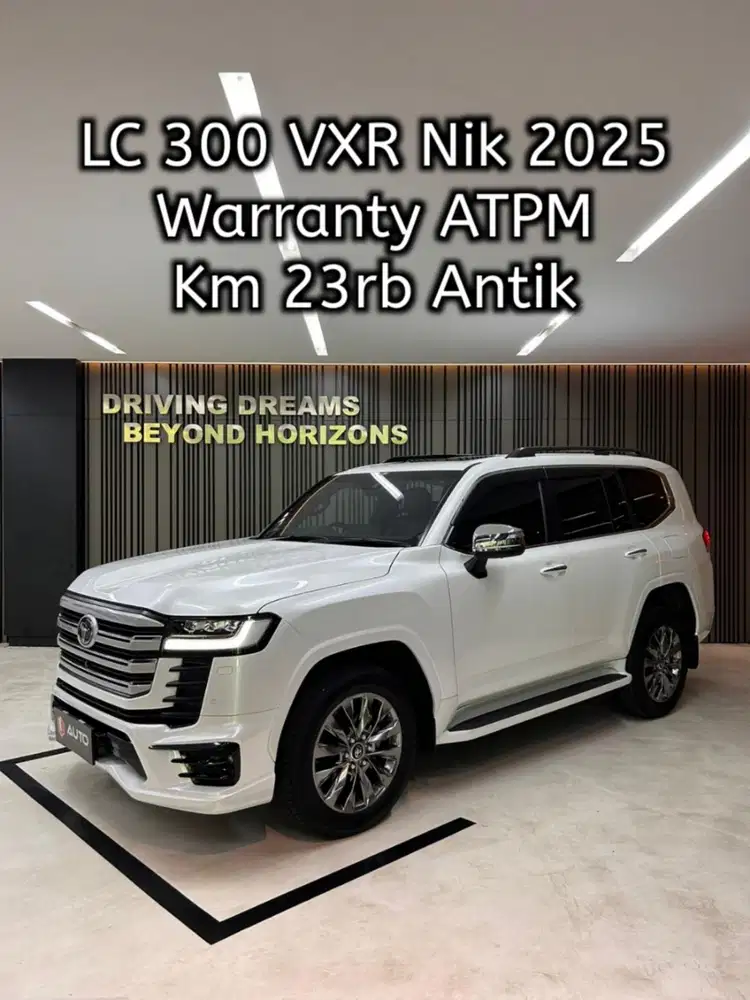 Toyota Land Cruiser LC300 VXR 2026 LC Putih Km23rb Nik 2025 S11TSV