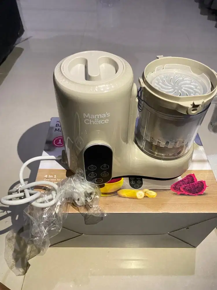 Mama Choice Baby Food Maker 4in1 untuk menyiapkan MPASI secara Praktis