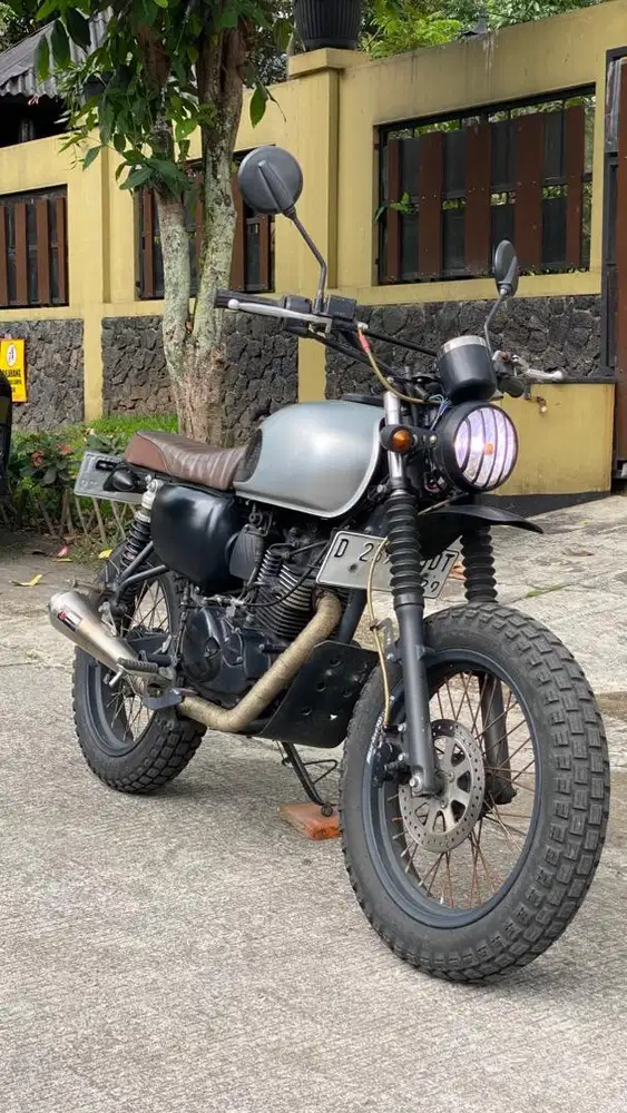 Motor Kawasaki W175 2019 Full Modif Kumplit