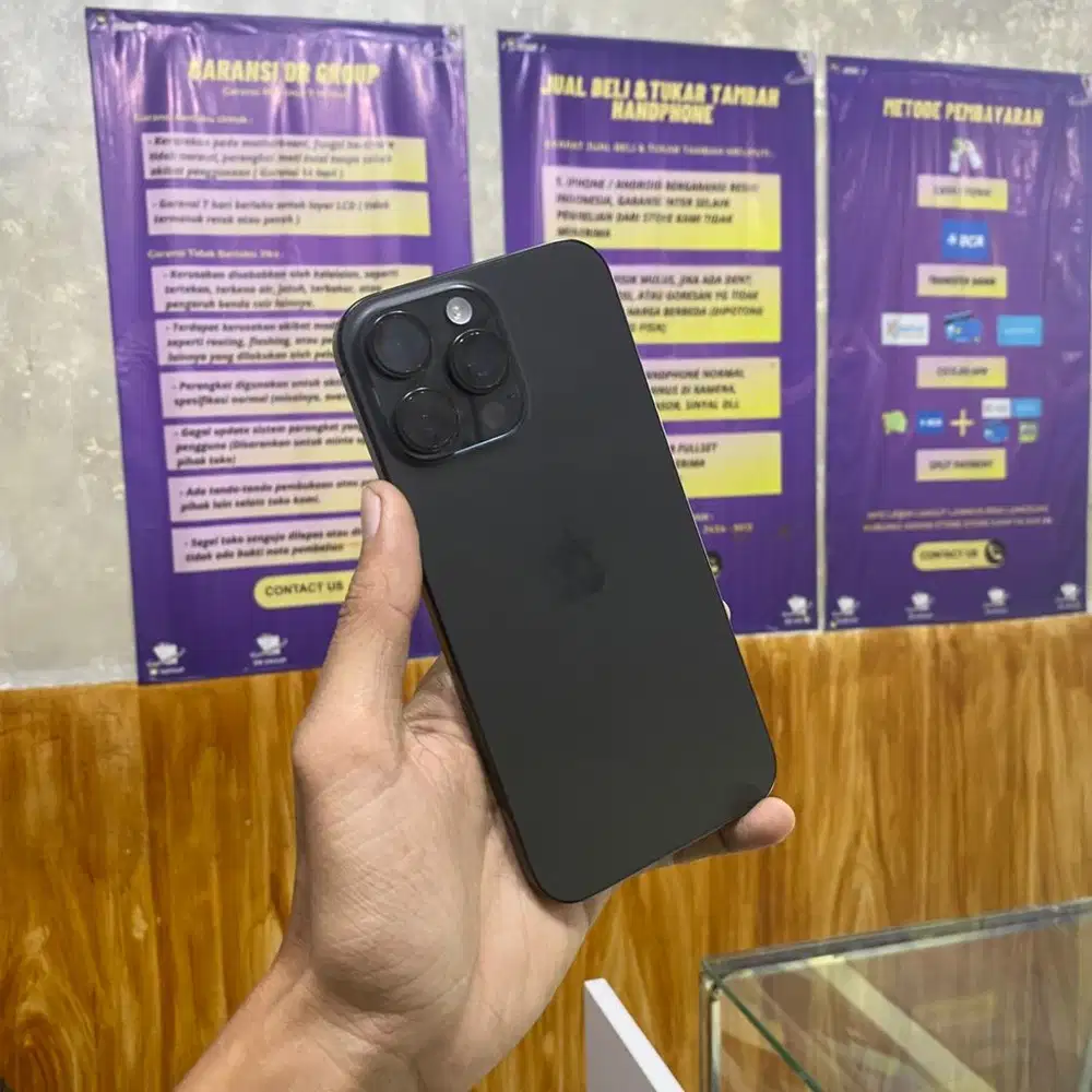 iPhone 16 Promax 256Gb Resmi iBox Second Mulus Bergaransi