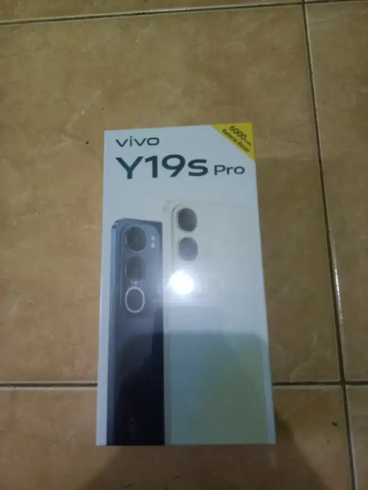 Vivo y19s pro new segel 6+6/128 murah