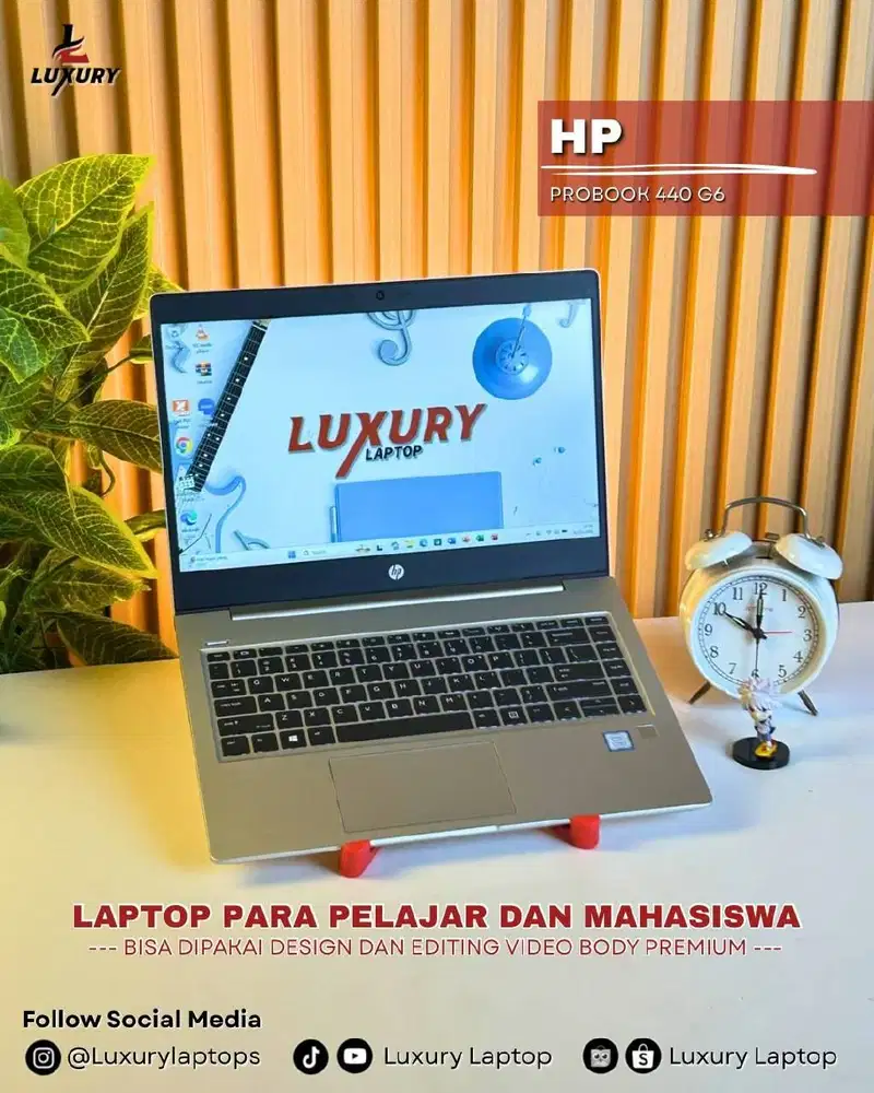 LAPTOP HP PROBOOK 440 G6 CORE I7 NVIDIA GEFORCE MX130 SSD RAM 8GB BU