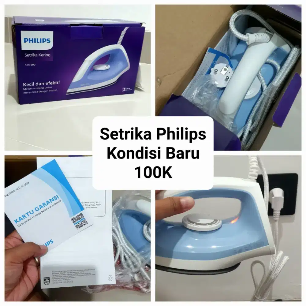 Setrika Philips Baru