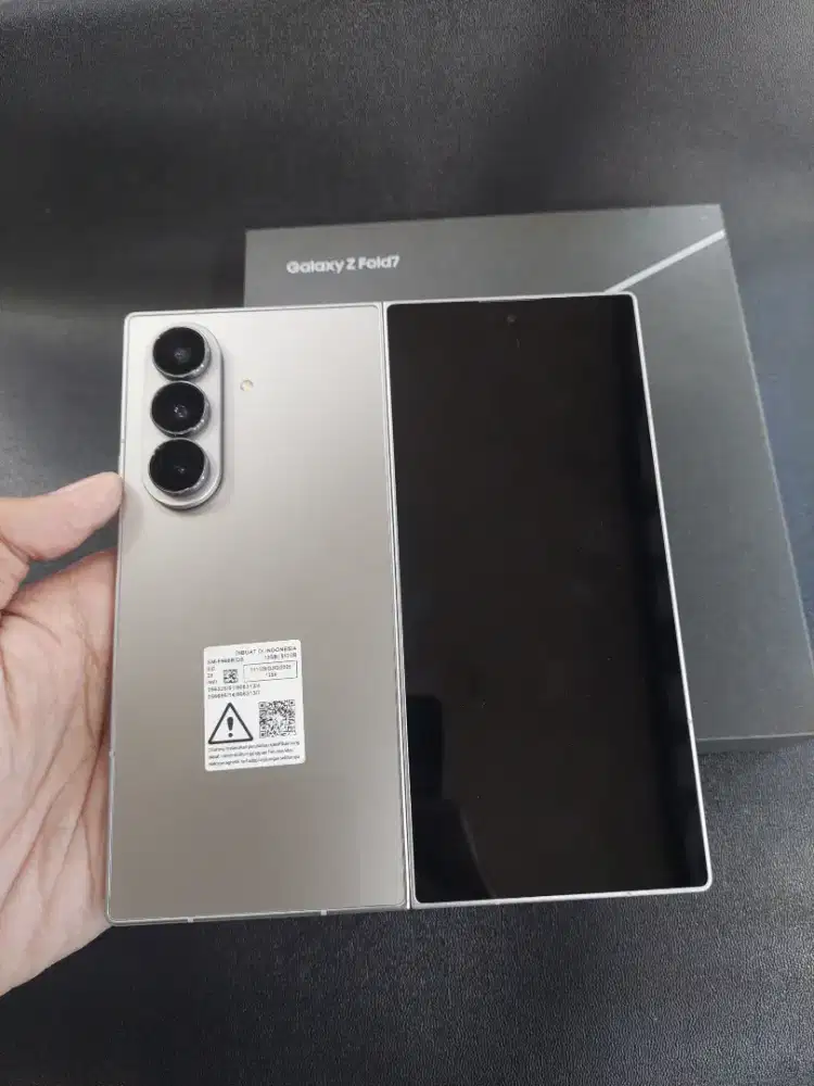 Samsung Fold 7 512 Gb Second Resmi Mulus