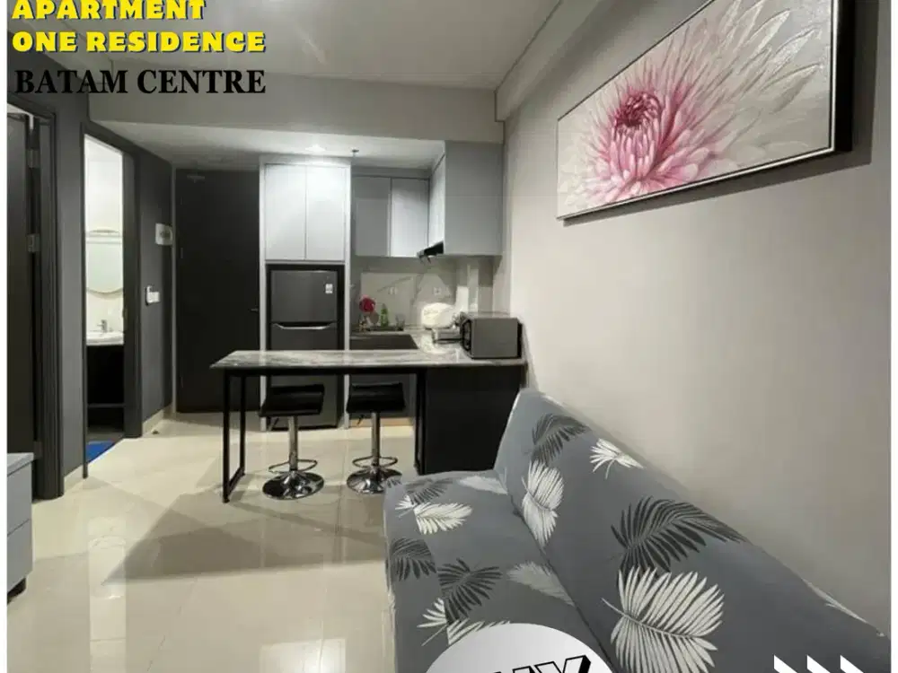 dijual murah apartment 2 bedroom fully furnished di one residence