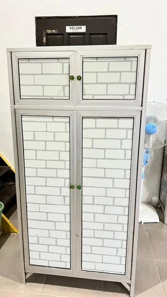 Rak piring alumunium