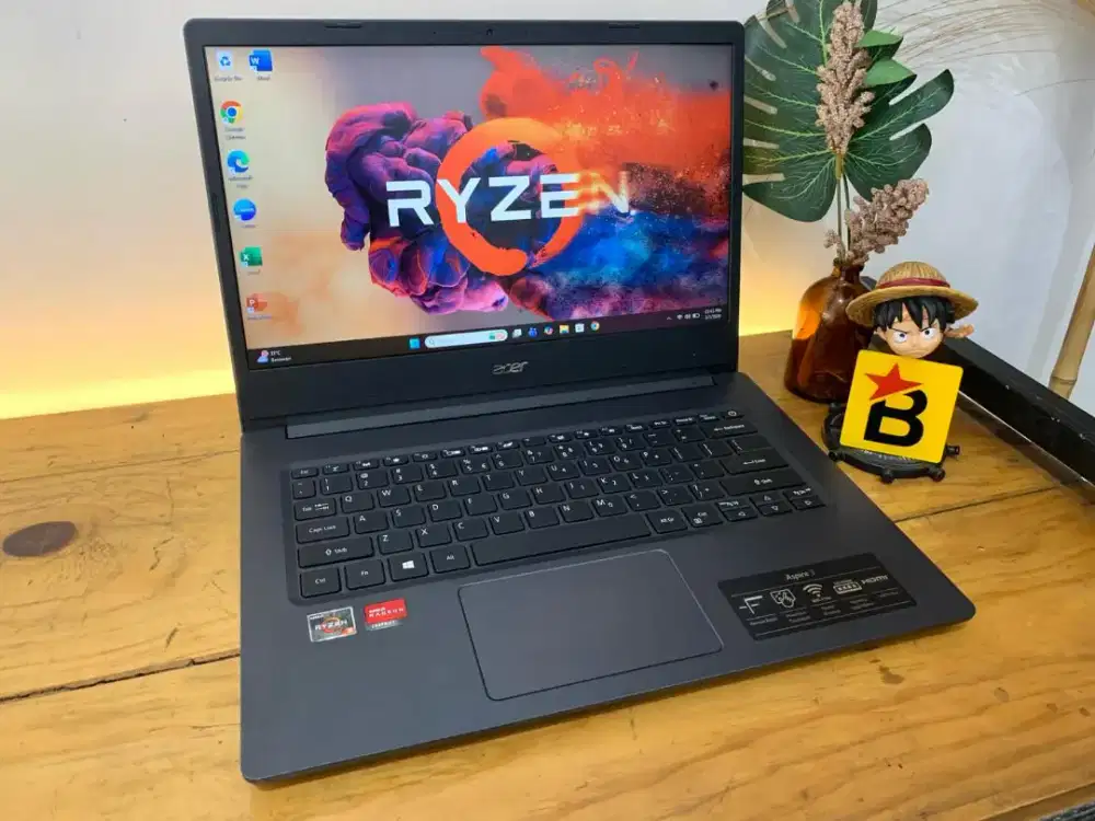 LAPTOP ACER ASPIRE 3 AMD RYZEN FOR GAMING&DESAIN GRAFIS GARANSI 1 BLN