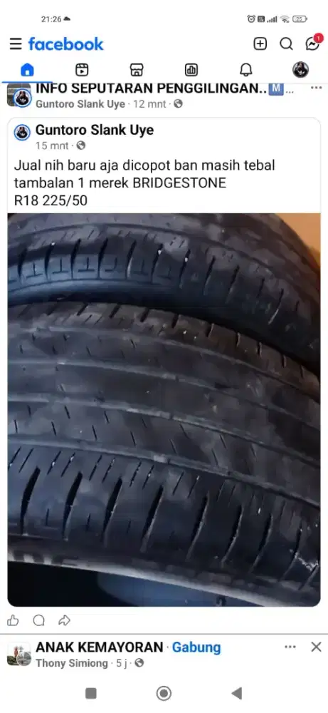 Ban Bridgestone 225/50 R18