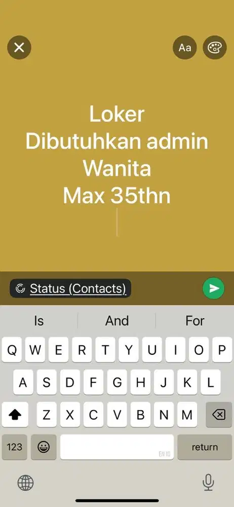 Admin toko spare part