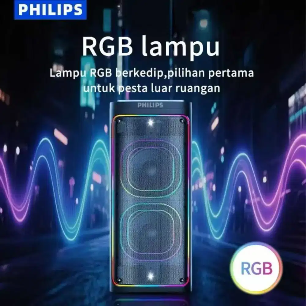 Original Phillips speaker dari pabrik sendiri