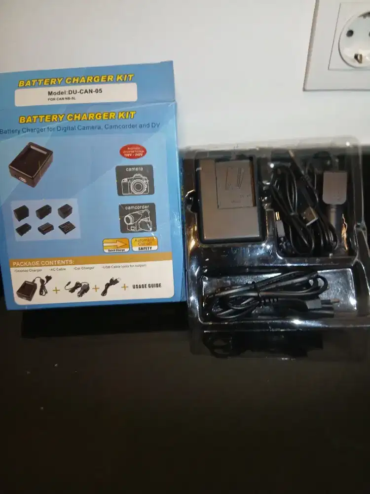 Battery Charger Kit DU-CAN-05 (For Canon NB-5L)
