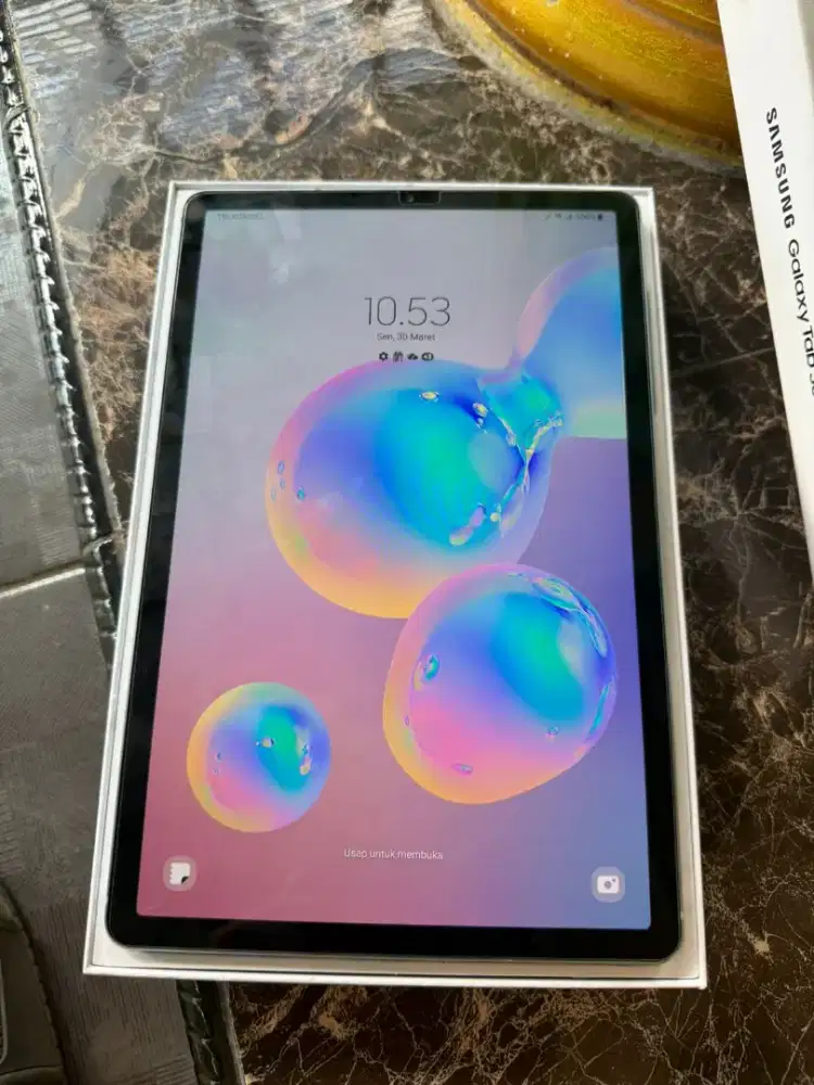 Samsung TAB S6 warna grey pakaian pribadi