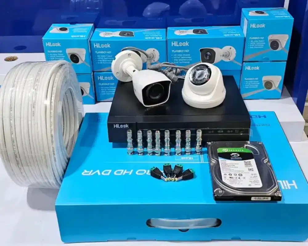 SEDIYA PAKET KAMERA CCTV LENGKAP PLLS JASA PASANG YA