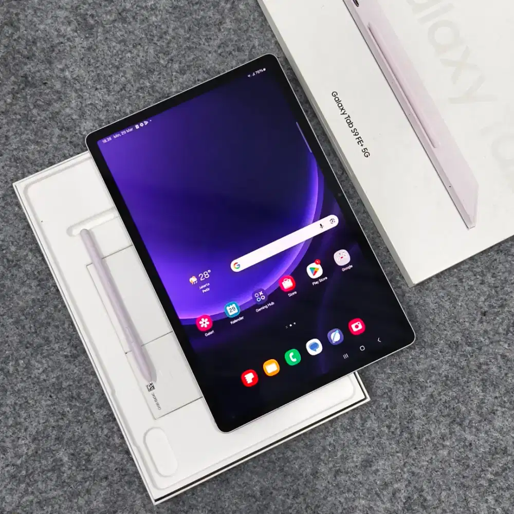 Samsung Tab S9 FE+(Plus) 5G 12/256GB Resmi SEIN