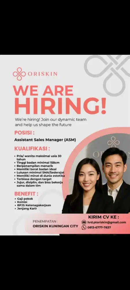 ASSISTANT SALES MANAGER