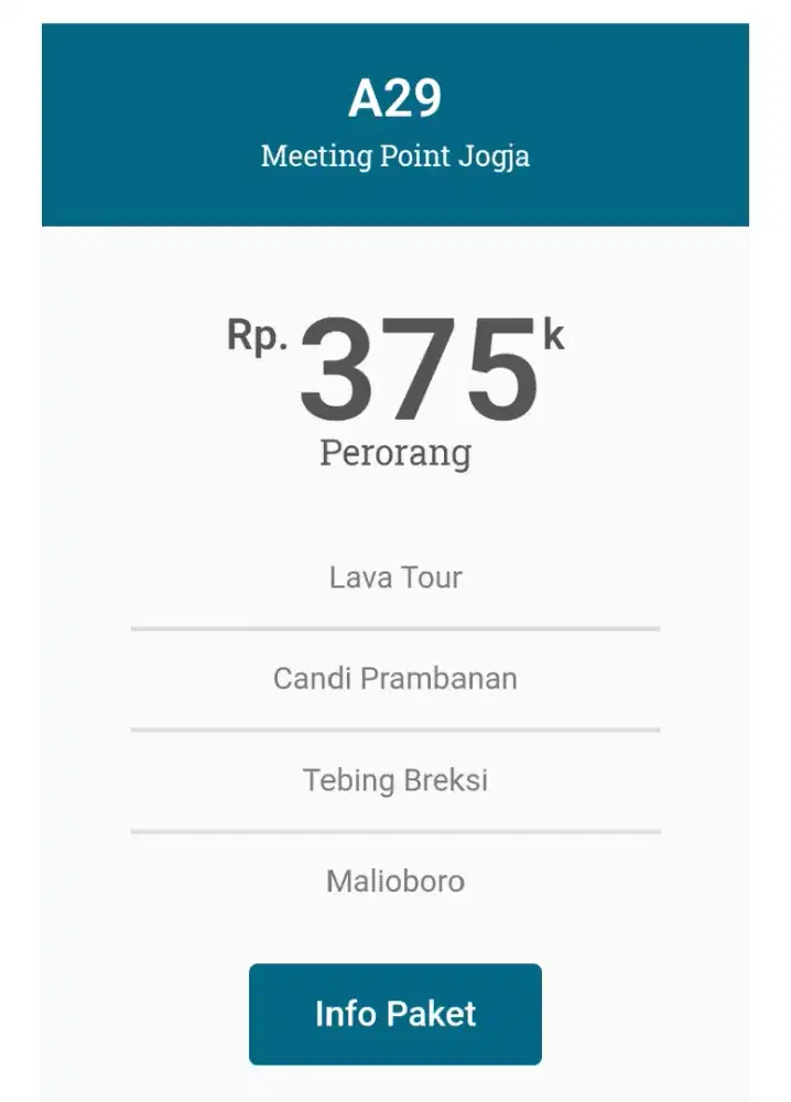 Tour wisata jogja murah