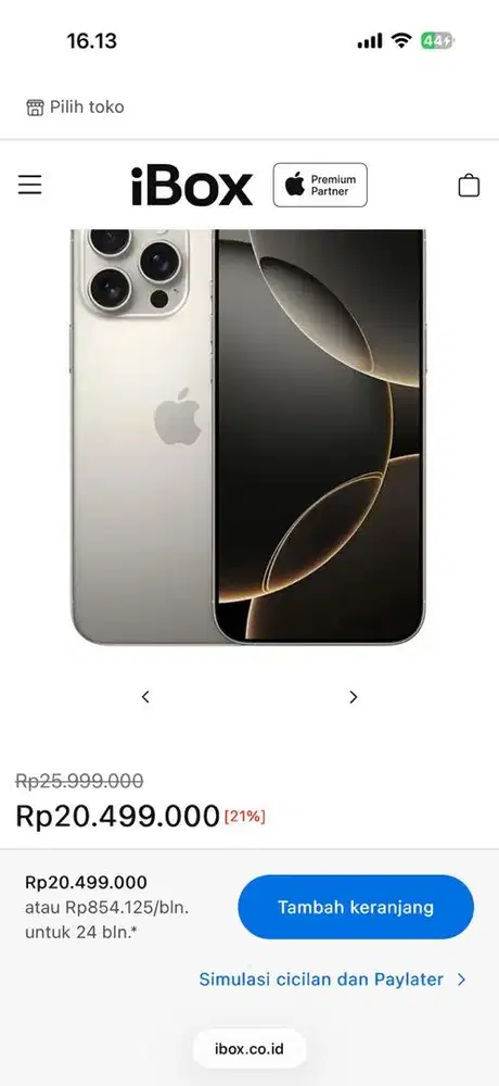 IPHONE 16promax 256gb