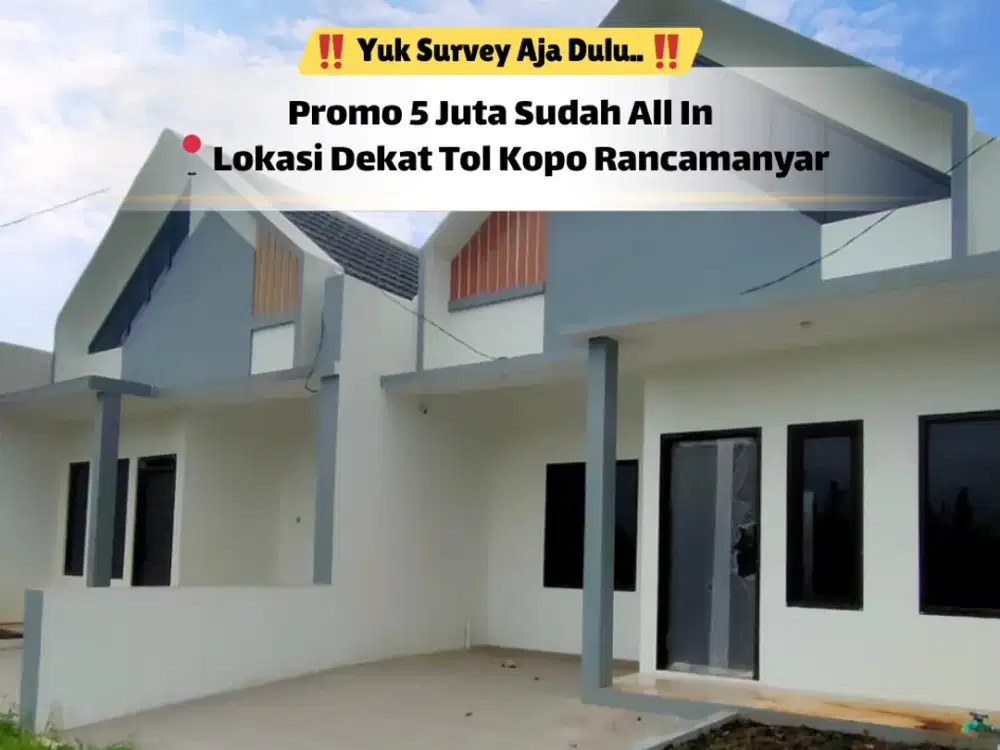 Hunian Baru Bandung Selatan – Siap KPR