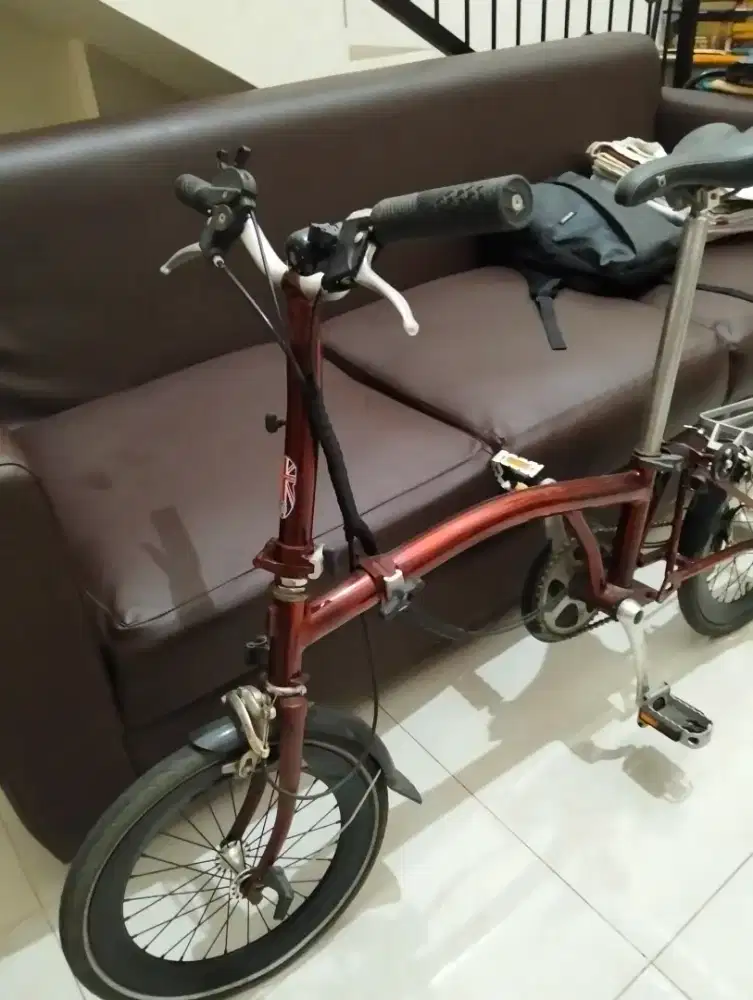 Sepeda lipat Brompton, type M6L