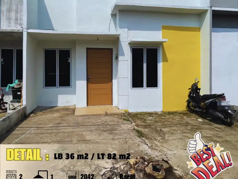 Dijual Murah Rumah 1 lantai siap huni di tiban makmur