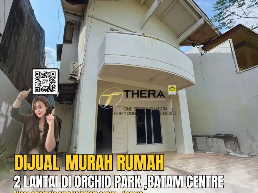 Dijual murah rumah 2 lantai Si orchid park batam centre