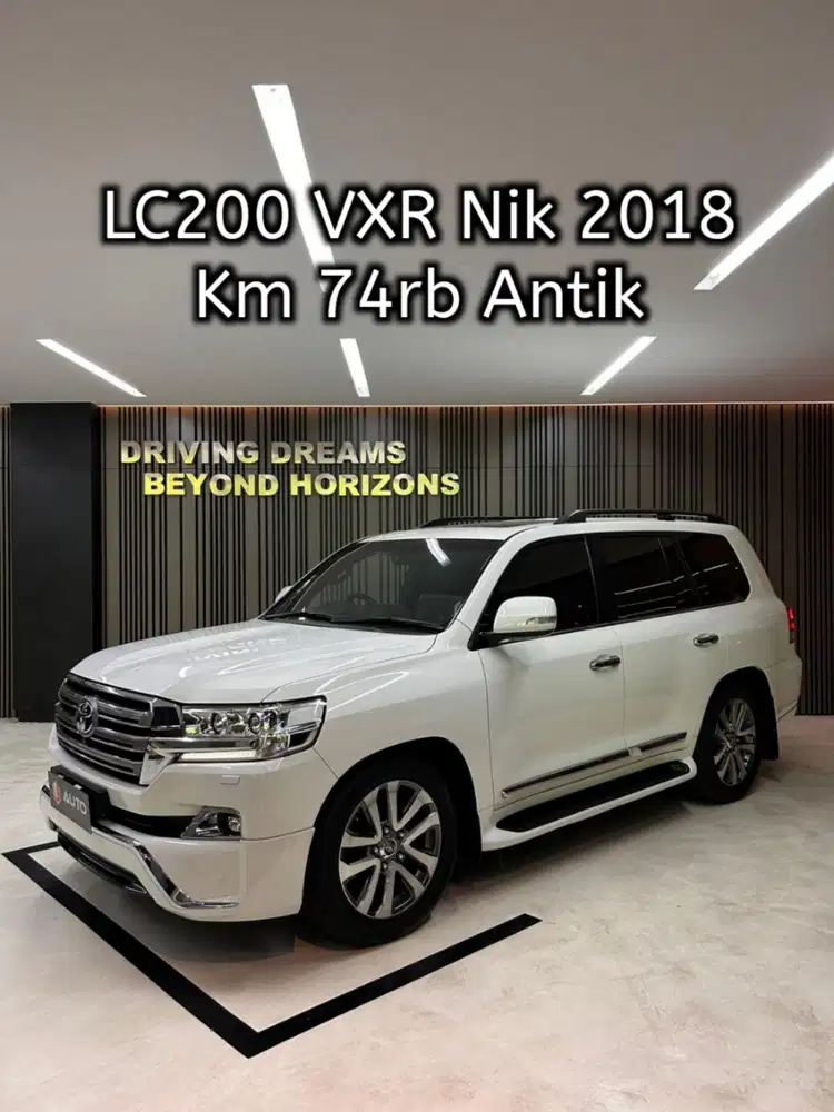 Land Cruiser VXR Full Spec 2019 Putih LC LC200 B1678SJZ Nik 2018