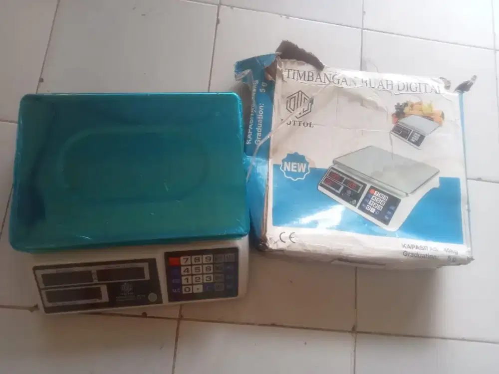 Timbangan buah/laundry