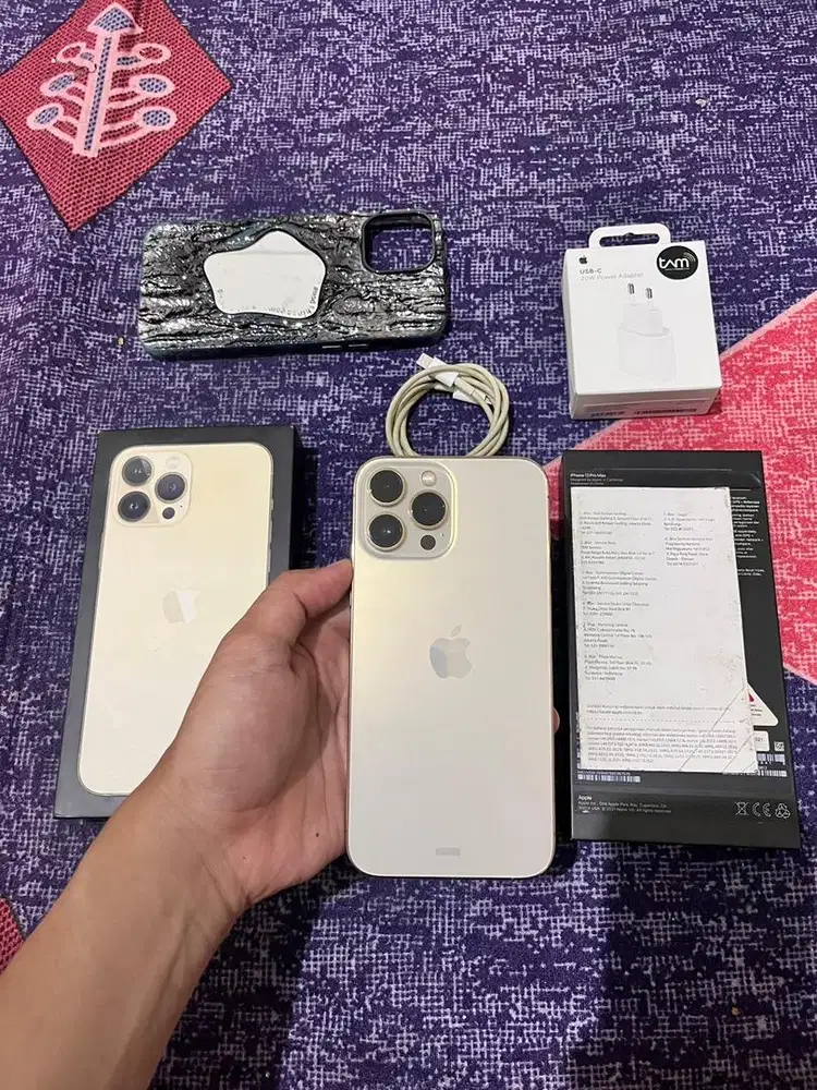 Iphone 13 promax 128gb gold ibox