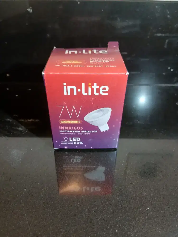 LED Lamp 7W Warm White (INMR1603)