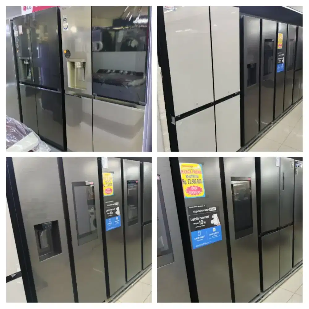 Promo cicilan kulkas bunga 0% Gratis 1x angsuran tanpa dp