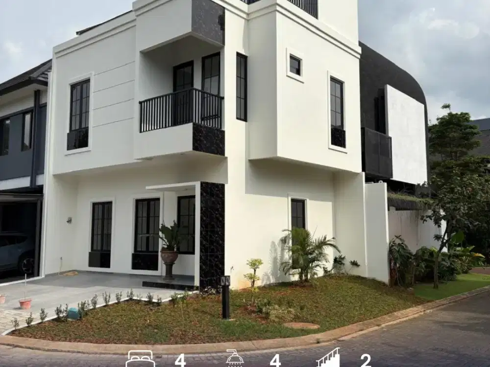 Rumah Baru Hoek Siap Huni di Nusaloka BSD City